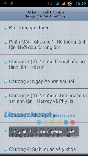 Để lành bệnh tự nhiên for Android