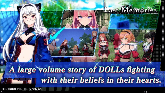 De:Lithe Last Memories có một lượng lớn các nữ chiến binh xinh đẹp và mạnh mẽ cho bạn thu thập, chiến đấu