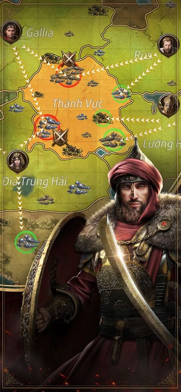 Bản đồ rộng lớn