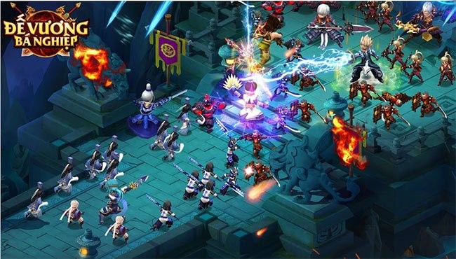 Pha PK trong game chiến thuật Đế Vương Bá Nghiệp