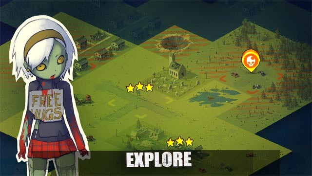 Khám phá nhiều vùng đất khác nhau trên bản đồ rộng lớn