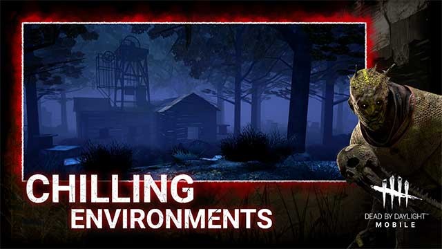 Trải nghiệm bầu không khí rùng rợn trong Dead by Daylight mobile