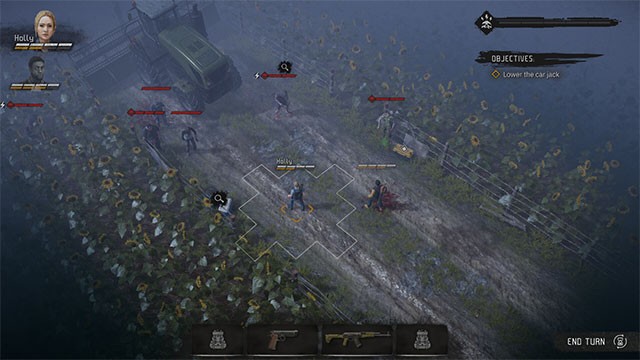 Tích cực thu thập vũ khí và trang bị để đánh bại lực lượng xác sống tràn ngập khắp mọi nơi