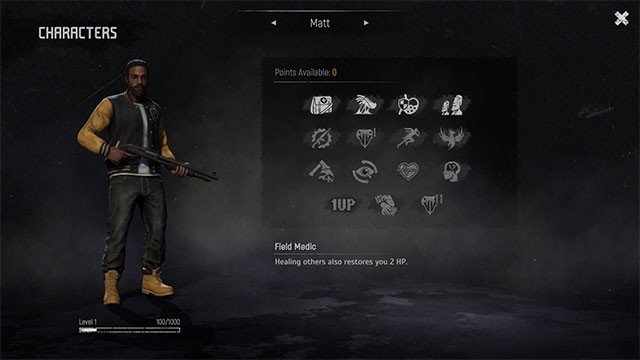 Nâng cấp cho nhân vật trong Dead Season game bằng vũ khí, đặc quyền và mở khóa khả năng mới