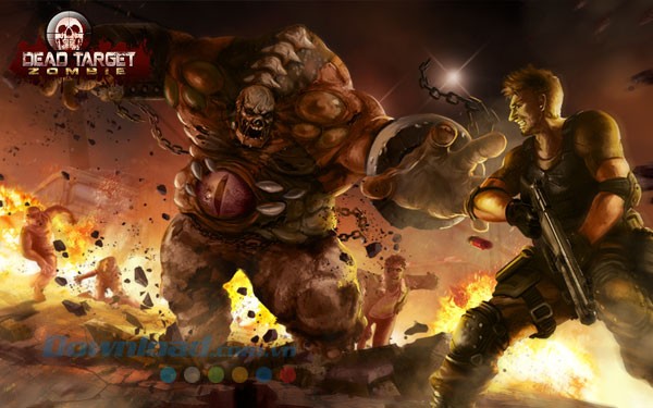 Dead Target: FPS Zombie Games cho iOS là game bắn zombie hoành tráng