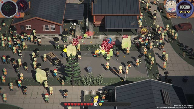 Chiến đấu chống lại một rừng xác sống, boss khủng để tích lũy kinh nghiệm và thu thập item giá trị