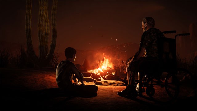 Deadly Desert kể câu chuyện sinh tồn ấm áp của người cha tật nguyền và cậu con trai hiếu thảo