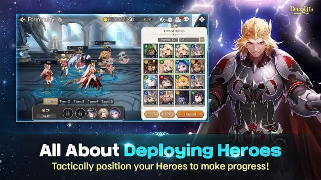 Triển khai các anh hùng theo chiến lược