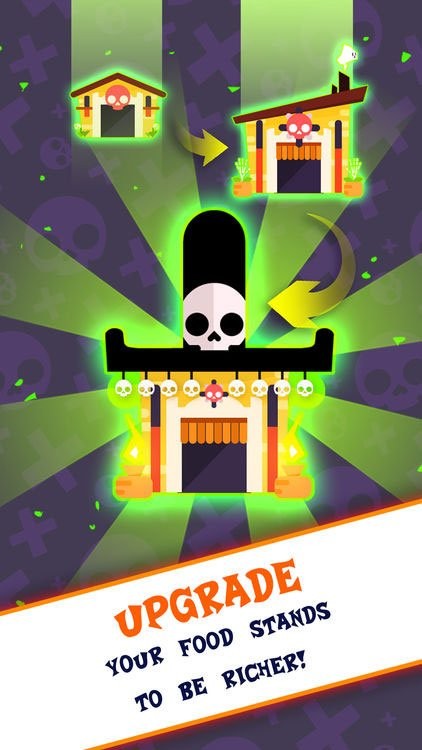 Nâng cấp các quầy bán đồ ăn để trở thành ông trùm thực phẩm