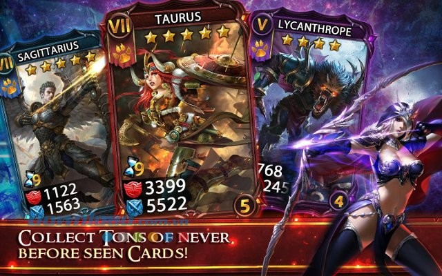 Thu thập thẻ bài trong game Deck Heroes: Legacy