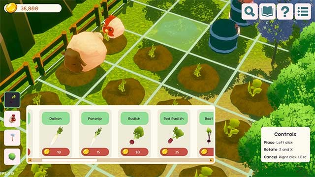 Trồng nhiều loài cây và thu hoạch chúng để kiếm xu