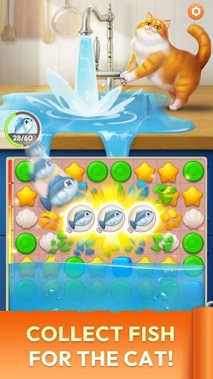 Decor Match là trò chơi ghép 3 kết hợp trang trí nhà vui nhộn