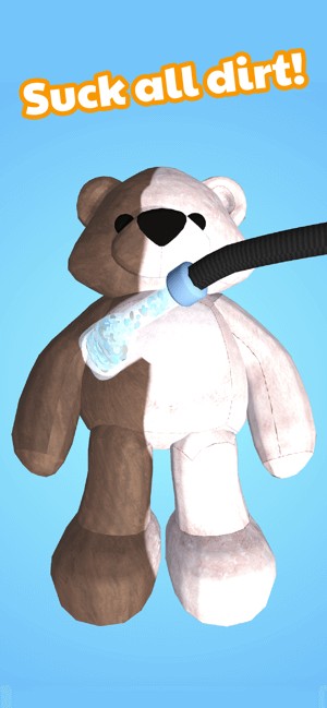 Biến con gấu trở nên sạch sẽ như mới