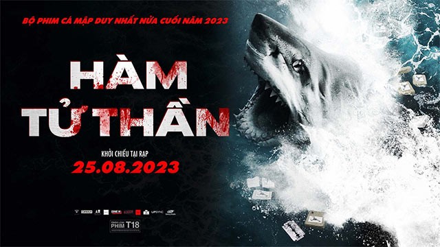 Poster phim Hàm Tử Thần - Deep Fear chiếu rạp tháng 8