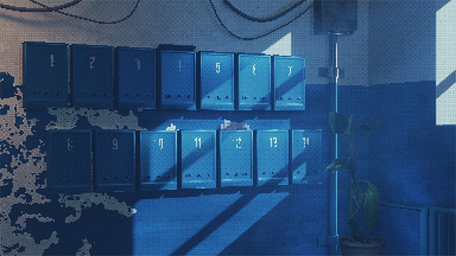 Game Deep Pixel Melancholy sở hữu đồ họa pixel cổ điển, kết hợp hiệu ứng ánh sáng điện ảnh ấn tượng