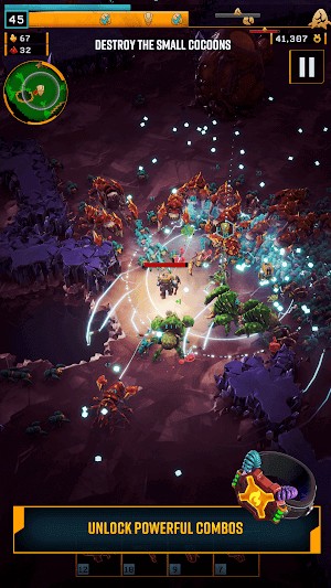 Mở khóa các combo mạnh mẽ