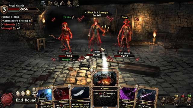 Deepest Chamber là game thẻ bài có yếu tố roguelike