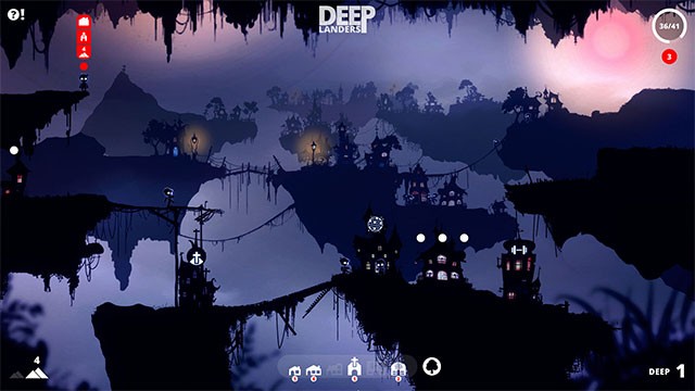 Chinh phục từng level và mở khóa những độ sâu thăm thẳm chưa ai biết đến trong Deep Landers