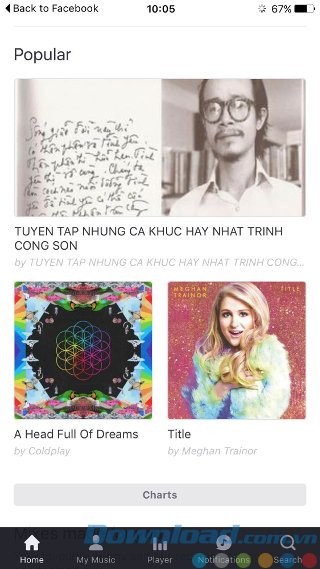 Để cử nhạc theo yêu cầu