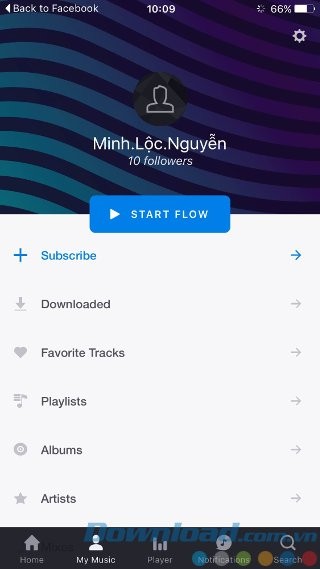 Quản lý thư viện nhạc cá nhân