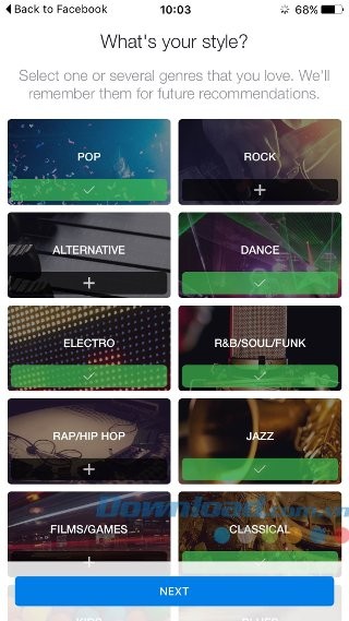 Đánh dấu thể loại nhạc