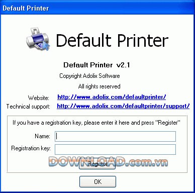 Default Printer