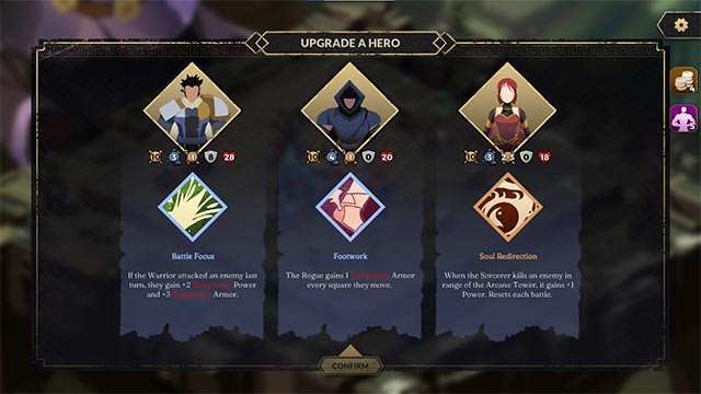 Liên tục nâng cấp anh hùng kết hợp chiến lược thông minh để chinh phục Defend the Rook game