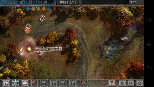 Xây dựng hệ thống phòng thủ vững chắc để chống lại các đợt tấn công của kẻ thù