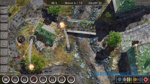 Tích cực xây dựng tháp theo ý muốn trong game chiến thuật phòng thủ Defense Zone 3 Ultra HD cho máy tính và Windows 10 Mobile