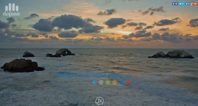 Hình ảnh động sóng biển