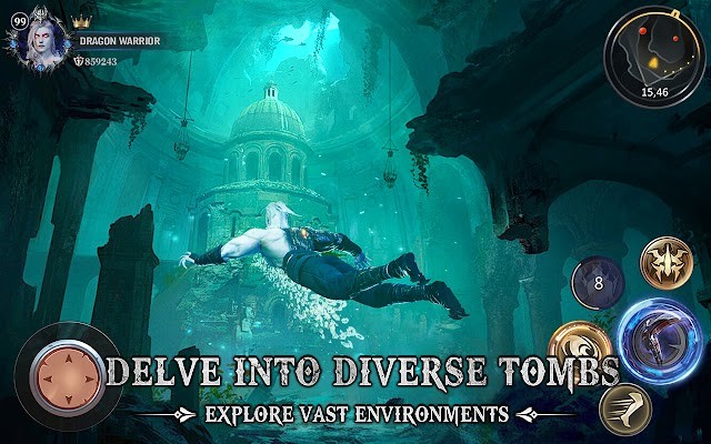 Đắm mình trong các môi trường đa dạng, khám phá lăng mộ bí ẩn