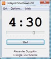 Delayed Shutdown - Phần mềm tắt máy tính tự động