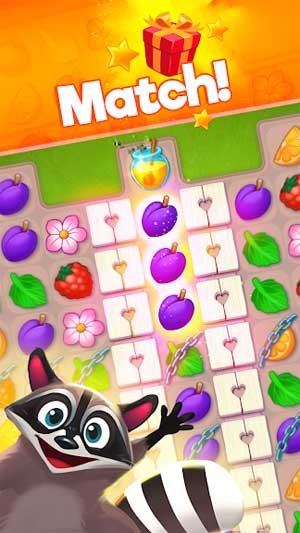 Giải quyết các màn chơi match 3 vui nhộn