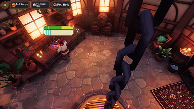 Delicious Dungeon PC là sự pha trộn của game phiêu lưu hành động với nấu ăn và quản lý nhà hàng giả tưởng