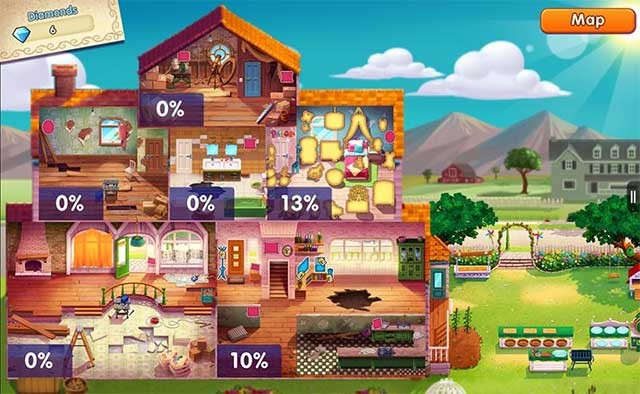 Quản lý 6 nhà hàng với gameplay đa dạng