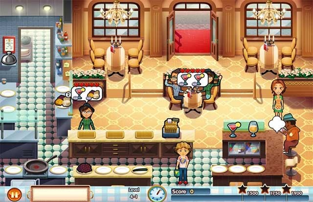 Đồng hành cùng Emily trong nhiệm vụ nấu ăn và phục vụ thực khách