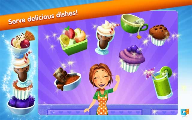 Nấu vô số món ăn ngon trong game Delicious - Emily's Big Surprise cho Android