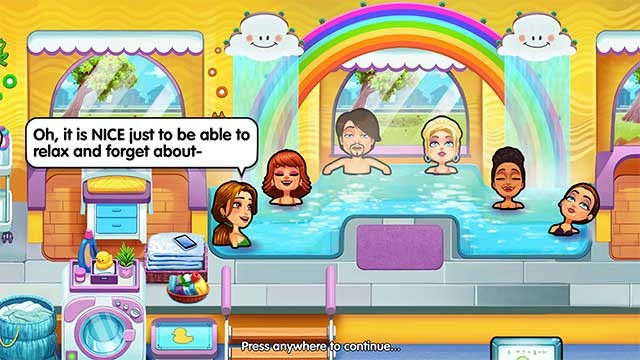 Rất nhiều hoạt động vui trong Delicious Moms vs Dads để bạn tham gia