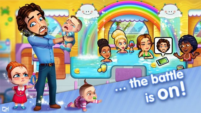 Game mô phỏng Delicious - Moms vs Dads cho iOS