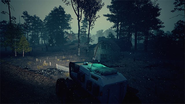 Sử dụng chiếc rover để tiếp cận những khu vực xa xôi trên hành trình Deliver Us Home