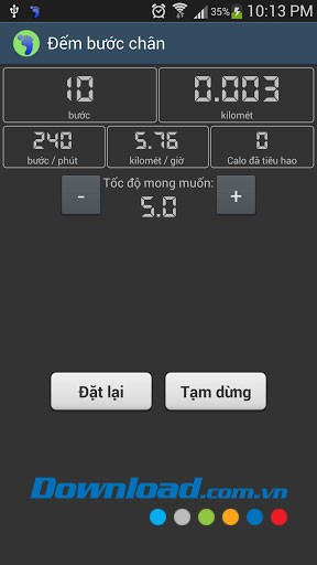 Đếm bước chân for Android