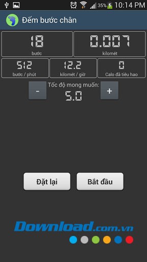 Đếm bước chân for Android