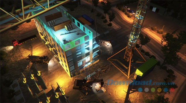 Mô phỏng công trường xây dựng