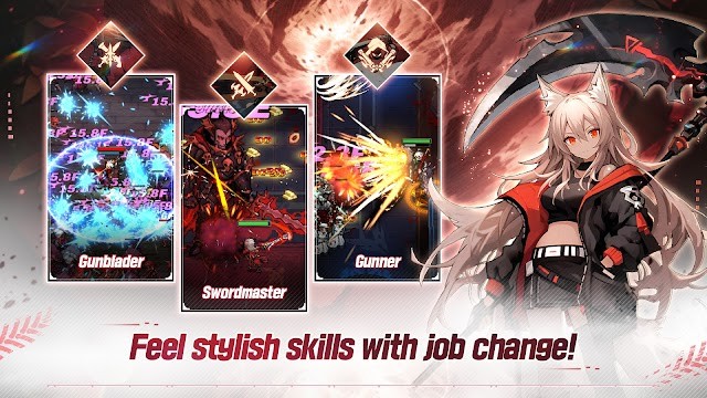 Trải nghiệm các kỹ năng phong cách khi thay đổi nghề nghiệp nhân vật