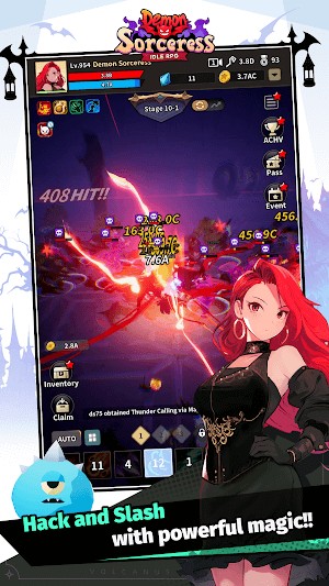 Chặt chém kẻ thù bằng phép thuật mạnh mẽ