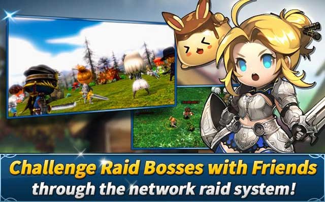 Thách thức boss mạnh cùng bạn bè