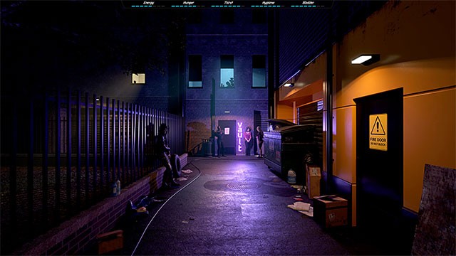 Có rất nhiều hoạt động giải trí trong Denizen như đánh bài, đi bar, mua sắm, tiệc tùng thâu đêm...