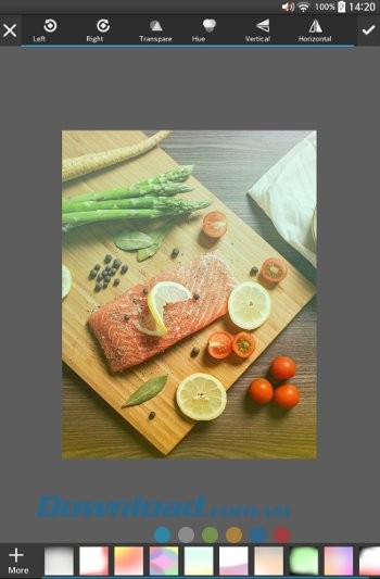 Thêm hiệu ứng cho ảnh với Designs Pro Photo Editor