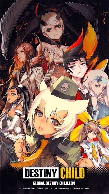 Game nhập vai thẻ bài đồ họa đỉnh - Destiny Child