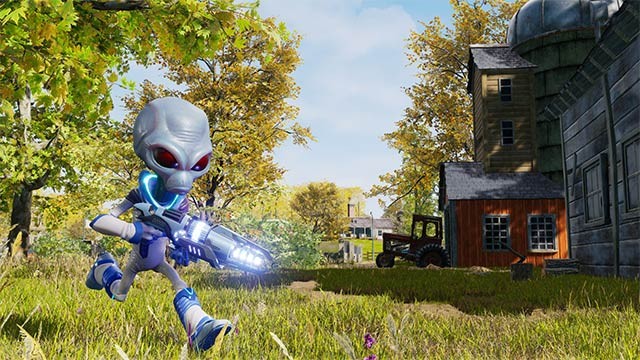 Nhập vai alien với sứ mệnh hủy diệt loài người trong game Destroy All Humans